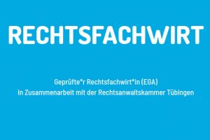 Read more about the article Rechtsfachwirt startet im Herbst 2024 in Reutlingen